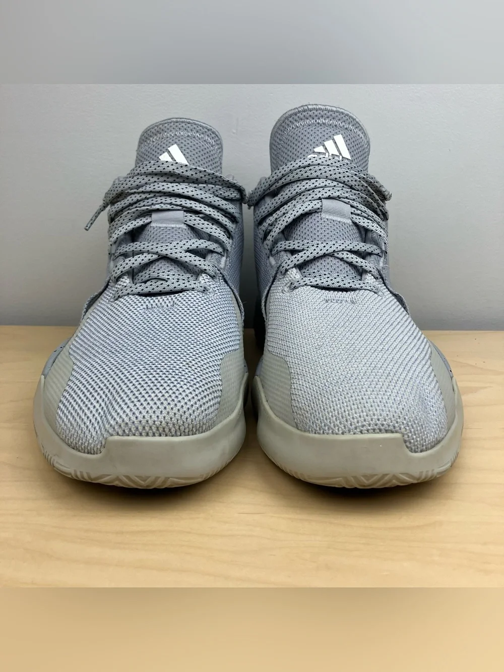 Adidas Men’s Size 12.0 D Rose 773 2020 Halo Silver Athletic Basketball Shoes